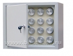 Металлический шкаф для пеналов с ключами СПО-20