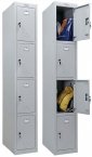 Металлический шкаф для одежды ML 14-30 (базовый модуль)