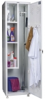 Медицинский шкаф для одежды ПРАКТИК МД 1 ШМ-SS (11-50)