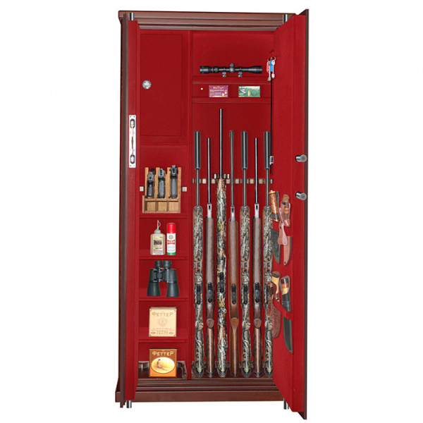 Оружейный сейф в дереве Armwood 969/12 NNP EL Flock