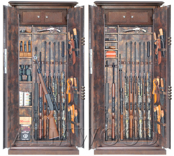 Оружейный сейф в дереве Armwood 757d32 G Lux.
