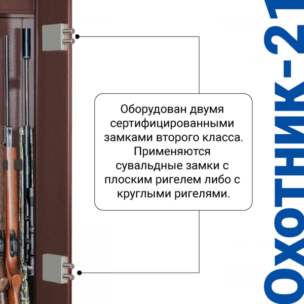 Сейф для оружия Охотник-21