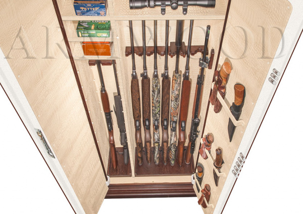 Оружейный сейф в дереве Armwood 757d32NP G Lux Plus