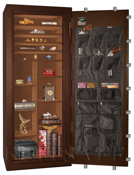 Элитный универсальный сейф Elitsafe 56166 EL M Flock Bronze