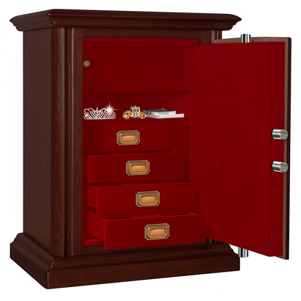 Элитный сейф в дереве Safewood 78EL Flock 4Dr