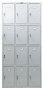 Металлический шкаф для сумок ПРАКТИК LS-34