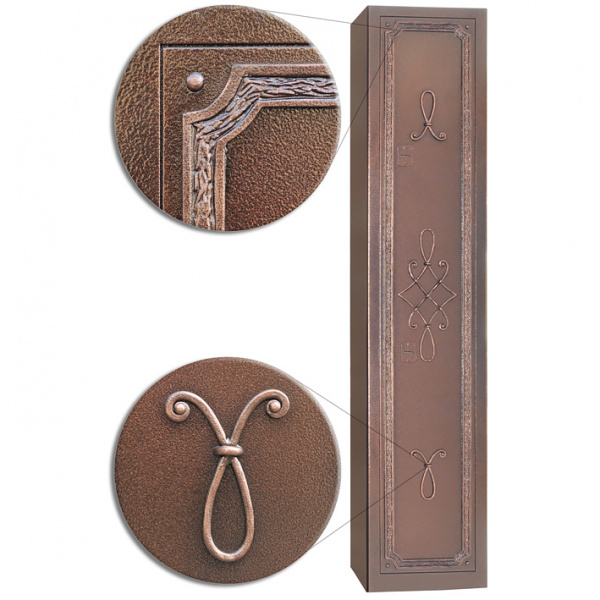 Сейф с кованой инкрустацией «Истэн» BS95.L43 Flock