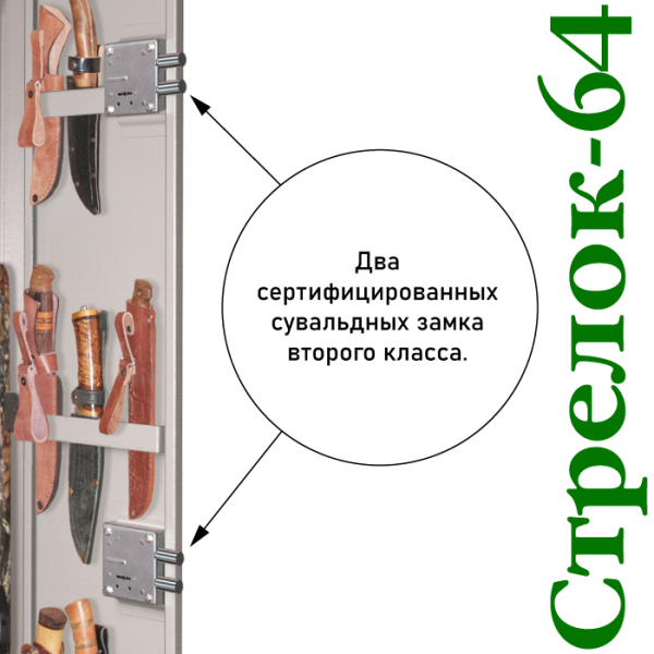 Оружейный шкаф Стрелок-64