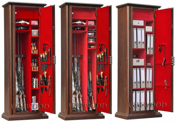 Универсальный сейф в дереве Armwood-44 G Flock