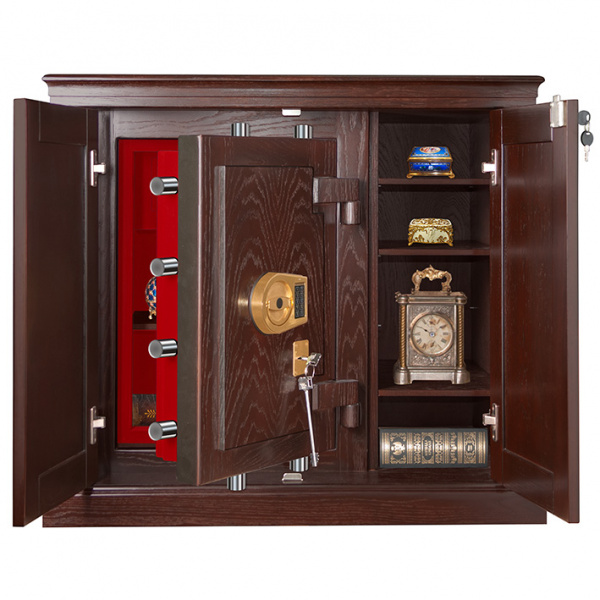 Взломостойкий сейф в дереве Safewood 5678 T EL Flock DS314 SL