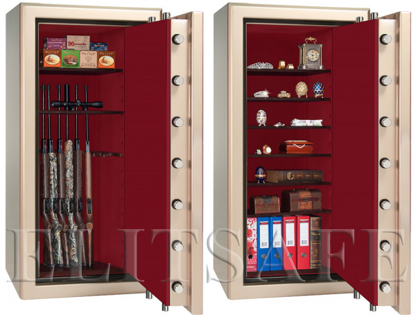 Элитный универсальный сейф Elitsafe 56166 EL M Flock Light Champagne