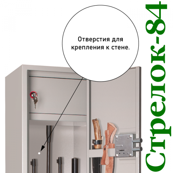 Оружейный шкаф Стрелок-84