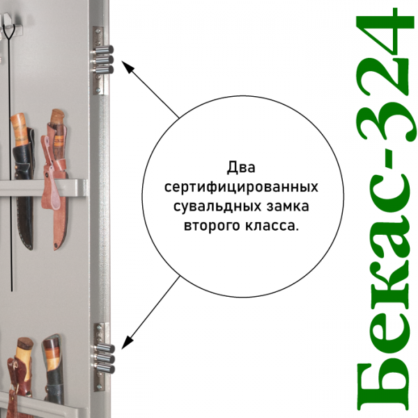 Оружейный сейф Бекас 324