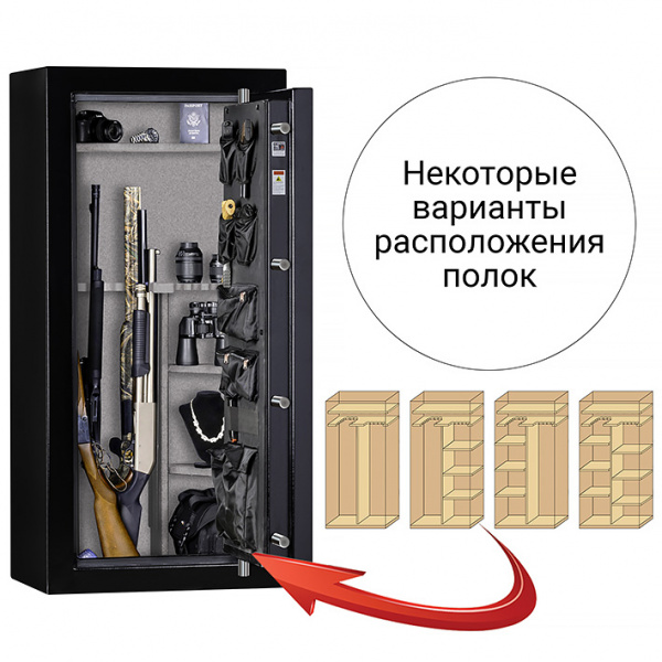 Универсальный сейф Rhino Metals KB19ECX EL Kodiak®