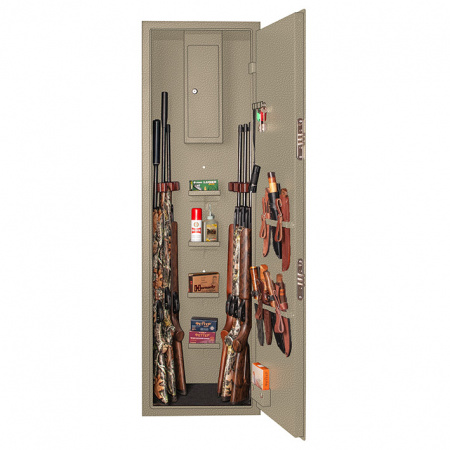 Сейф для хранения оружия GunSafe Леопард-69 Серый