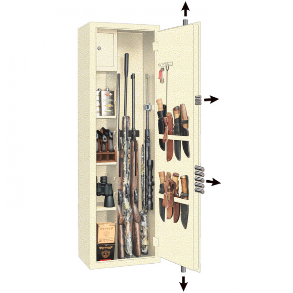 Оружейный сейф GunSafe БАРС Primary